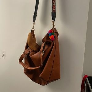 Leather Italian Bag - Gently Used